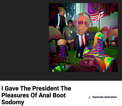 #art #ai #aiairt why is the artificial intelligence picking stuff that represents the “american president”? -.- hmmm… being that there are h0w many countries in existence?! annnnd th0se countries have presidents/vice presidents, s0