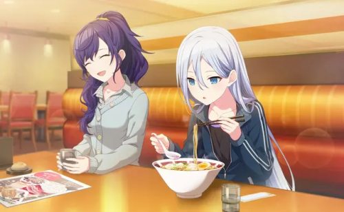 Yall Can Someone Explain How Kanade Gets So Many Bitches When All She Does Is Sit Inside And Eat Ramen