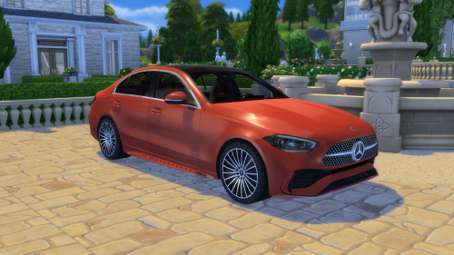 2022 Mercedes-Benz C-Class by LorySims Screenshots by @moderncrafterLive in the moment. Drive in the