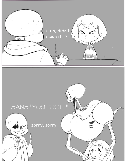 incogni-art: You fucked up, Sans. 