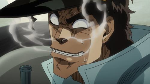 t0ah:  Oingo as Jotaro: great faces   My favorite Jotaro is Oingo Jotaro