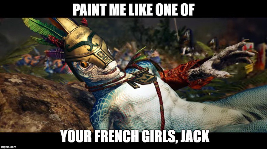 a-40k-author:I knew as soon as I saw the trailer for the Lizardmen in Total War: