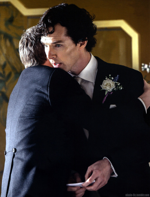 nixxie-fic:BBC Sherlock ‘The Sign of Three’ - Super-High-Quality Production Stills - The wedding spe