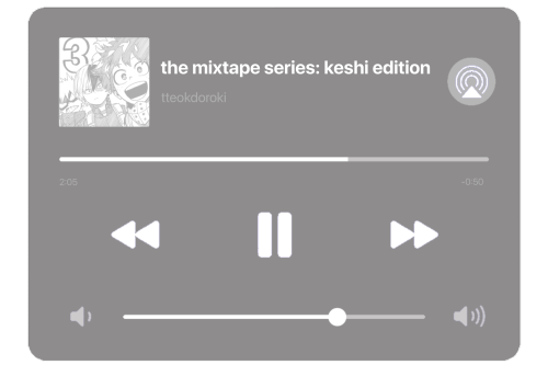 The Mixtape Series: Keshi Edition (masterlist)
