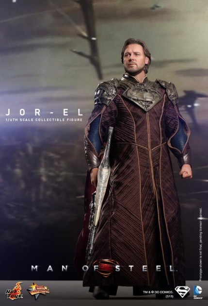 Hot Toys Hones In On ‘Man Of Steel’ Jor-El
By Caleb Goellner
Not going to lie. I was a little worried about Russell Crowe playing Superman’s dad Jor-El after seeing him in a decent chunk of The Man With The Iron Fists, but he turned out to do just...