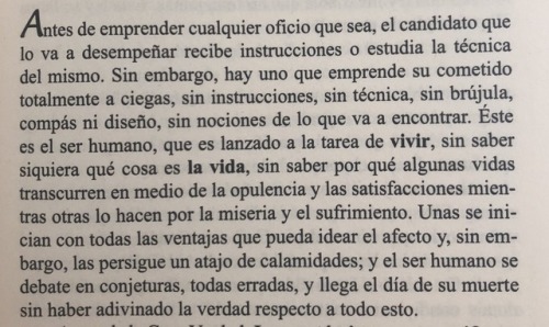 Nadie nos enseña el oficio de vivir&hellip; Por eso la mayoría solo aprende a sobrevivir.