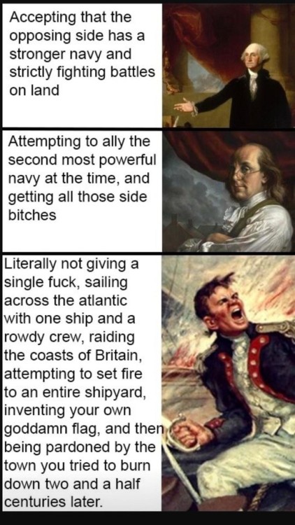 militant-catholic-latino: loafed-beans:John Paul Jones was a fucking madlad, you cannot change my mi