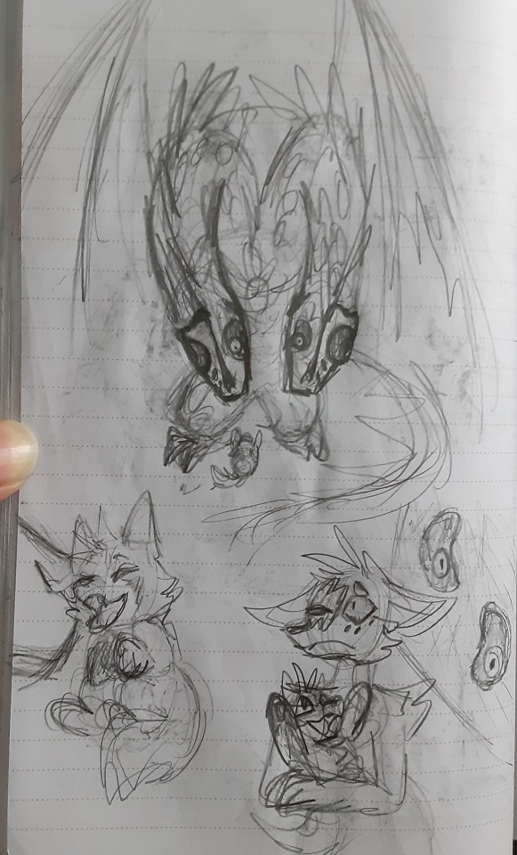 Dragon Au Art Dump 4