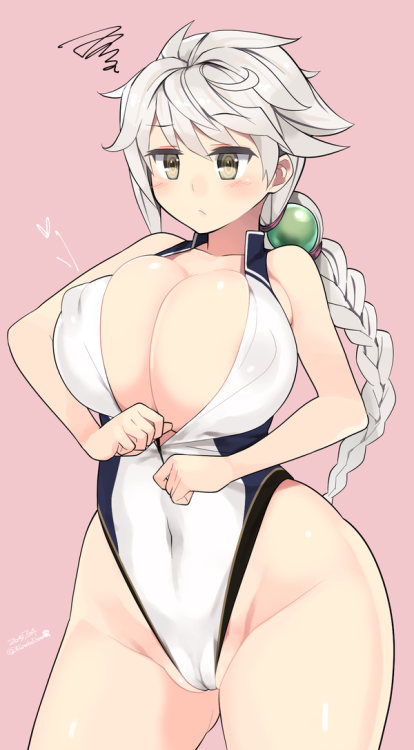 kyonkkun:  Twitter / @KurochaNeco:  ï¼æ¥ï¼æè¦ããçµµï¼ï¼ï¼æ¥ç®ããã­ã³ãã¸ããã¼é²é¾   â»Permission was granted by the artist to upload their works.
