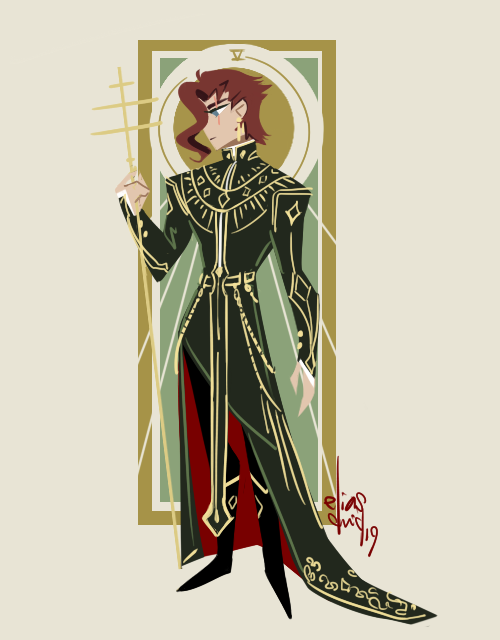 Matching Kakyoin And Jotaro Doodles
