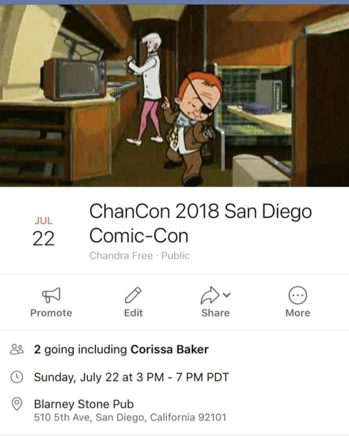 #CHANCON IS HAPPENING AT #SDCC AGAIN. Come out and play! ;)