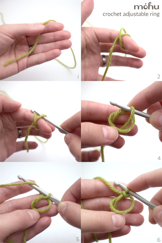 How to Crochet a Magic Ring (or Adjustable Ring) - Naztazia ®