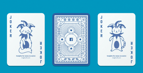 Facebook&rsquo;s B2B Deck of Playing Cards, design by Human After All