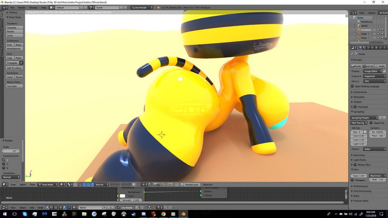 zandolaf: Meow~&lt;3 This model is  finishing nicely~ 