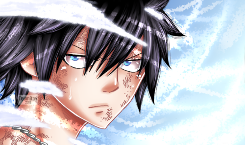 Chapter 535 —  Let’s go save Natsu.—  Yeah.