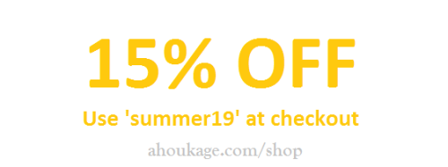 Use code SUMMER19 for 15% off at my store! Valid until May 3rd!STORE 