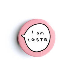 snootyfoxfashion:  LGBTQ+ Badges from sootmegsx