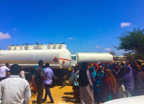 98seaside:  weavemama:  fingerguns-pewpew:  weavemama:  THIS IS SUCH GREAT NEWS  Somalia is going through a terrible famine right now and millions of Somalians are going each day without proper food and water. People are traveling by foot for MILES just