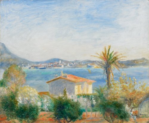 mia-paintings: Tamaris, France, Pierre Auguste Renoir, c. 1885, Minneapolis Institute of Art: Painti