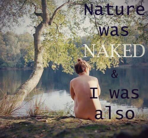 davenatural: edennudist: naturistnw:  mn-nudist: I hope to get some naked in nature time soon! Me to