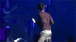 Hysterically Dancing In The Mirror