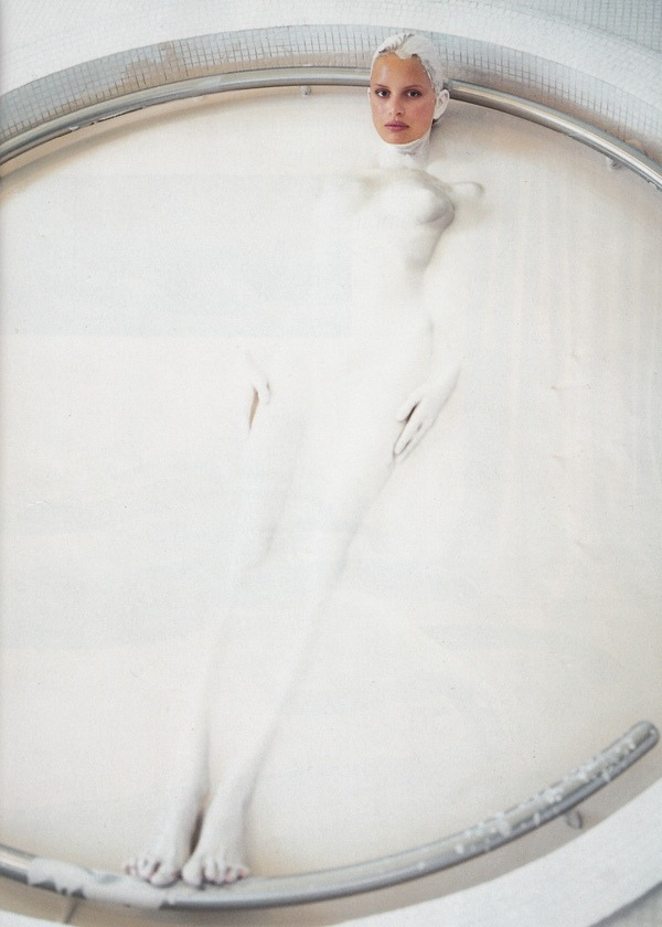 zegalba:Karolina Kurkova by Arthur Elgort and and François Halard for Vogue Magazine