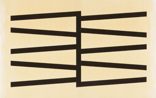 Branched Structure, 1983. Gouache