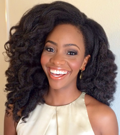 carnapptural:  securelyinsecure:  Teyonah Parris“It feels good to be a role model for little girls who don’t often see  natural hair on the red carpet. I’ve wanted to be an actress my whole  life and the none of the women I aspired to be like had