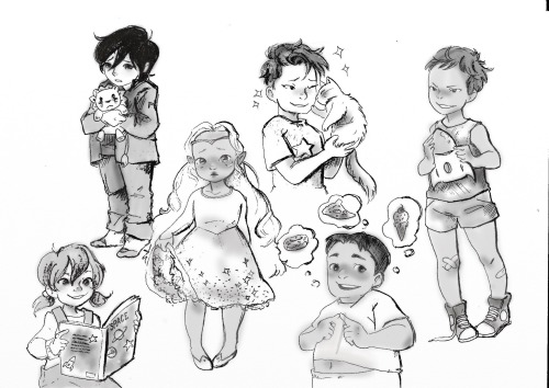 Space babbbbbbies. I’m sorry Coran you just weren’t cute enough to be baby-field.