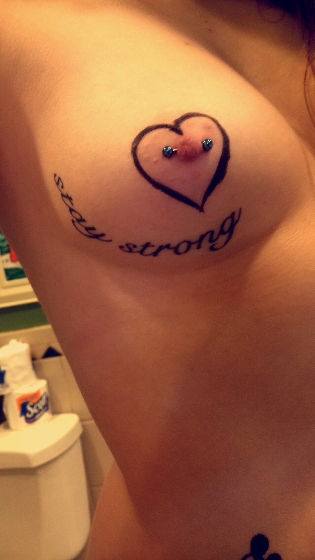 town-slut:  should I get my nips tatted like this? message me what you think? (I