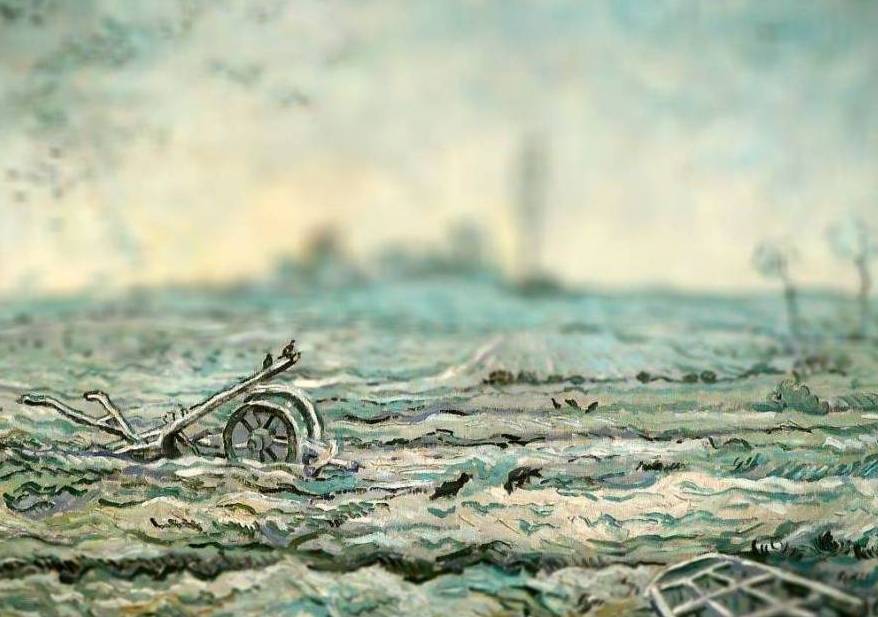 girlvswhale:  danceabletragedy:  Van Gogh’s Paintings Get Tilt-Shifted by Serena