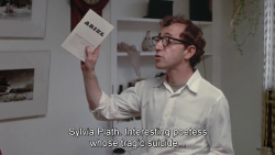 lospaziobianco:  Woody Allen