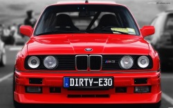 kuuipo87:  e30 M3- love the plate