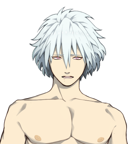 arusghost:  I drew in Clears chest on his shirtless sprite as it unfairly only goes