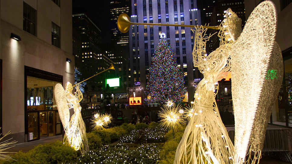 2013’s 76-foot, festooned Norway spruce soars to the sky, capped with a 9-½-foot-wide Swarovski crystal star. For the past 80 years, crowds have gathered beneath the tree at Rockefeller Center. This year, once dismantled, the tree will be milled and...