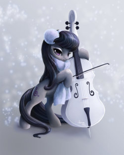 stferrell:    Octavia’s Winter by PaintedHoofprints