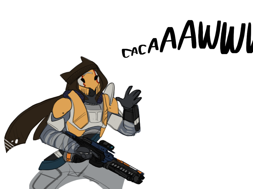 nagunkgunk:  nagunkgunk:  *cacaws into mic every 5 minutes*  *meows sadly*