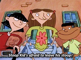 throwbackblr: Stoop Kid’s afraid to leave his stoop!