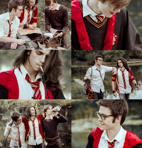 MARAUDERS (James Potter, Sirius Black, Remus Lupin)I solemnly swear that I am up to no good! (с)© L 