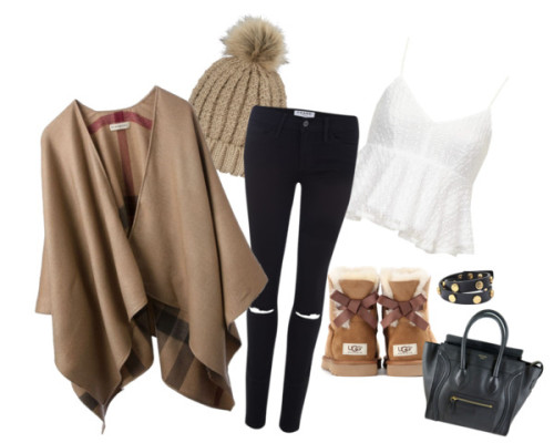 Cosy day by xxthemakeupguru featuring a ribbed hat ❤ liked on Polyvore