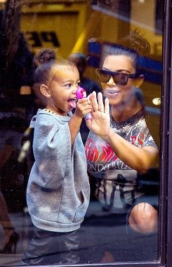 jumexpeachnectar:  gymhoe:  kickinitwithkatiki:  The many faces of North West- 9/7