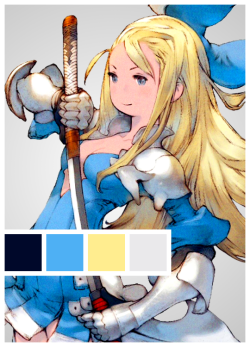 maribelhearn:  Bravely Character Palettes: