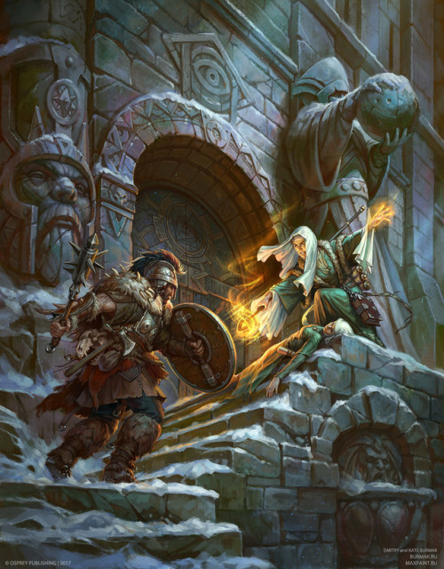 Men in fantasy art