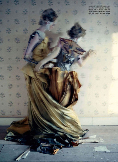 “Mechanical dolls” a Tim Walker editorial for Vogue Italia, October 2011