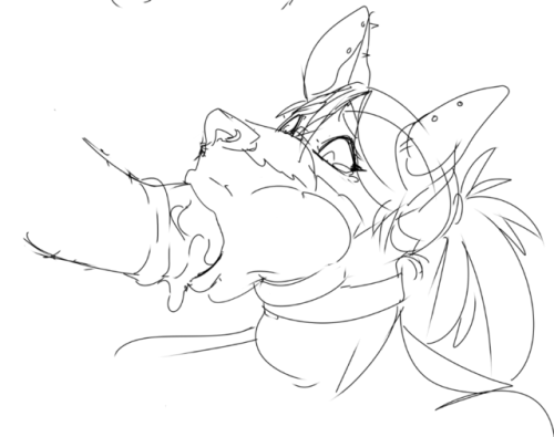 bastard-hive:  More furry Lyren :3 Making out with her boy toy then getting horse dick. 