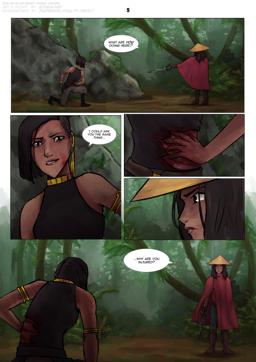 Raya and the Last Dragon Fancomic - WoundsPart 2 of the Wounds fancomic. Raya, come on, really?< 