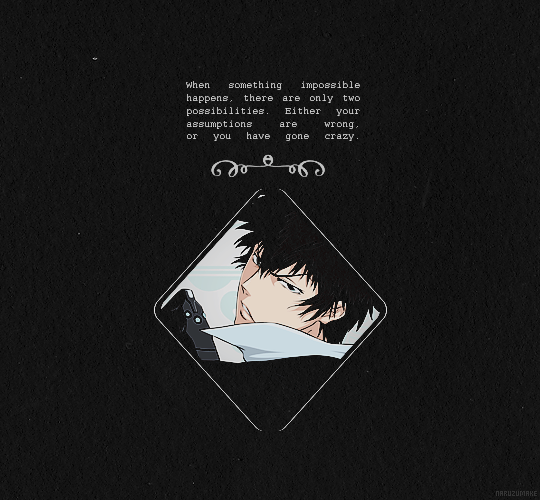 naruzumake:  top 25 fav characters [ as voted by my followers ] — [ 01 / 25 ]—