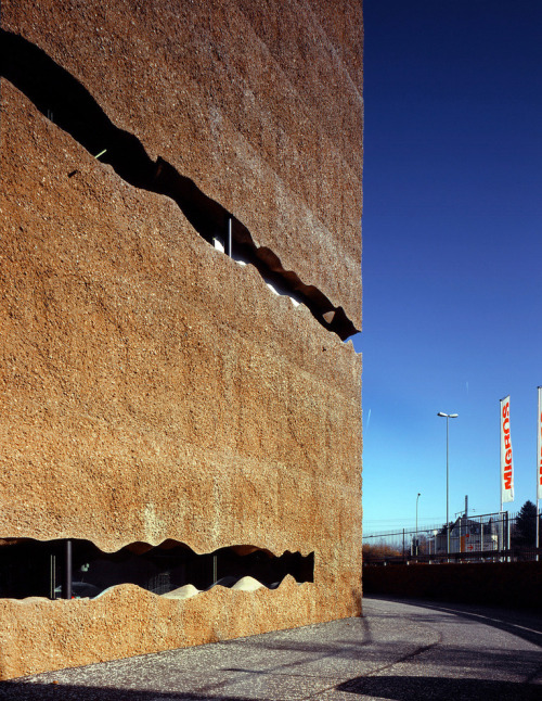 Herzog & De Meuron, Schaulager Museum and Art Storage, Basel, Switzerland, 2003 (via spiluttini)