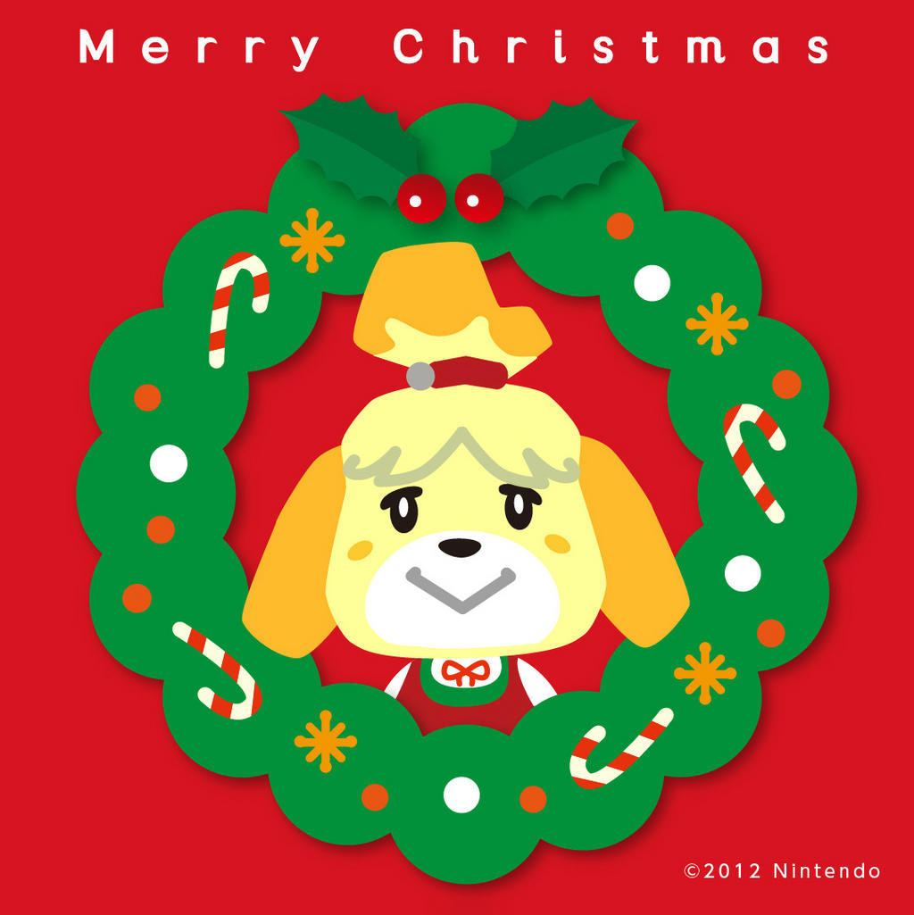 Merry Christmas from Animal Crossing! This card comes straight from the mayor’s assistant Shizue, spreading a message of joy and cheer to all the rhinos, squirrels, and humans of the village. Nintendo also put out a couple of Animal Crossing...