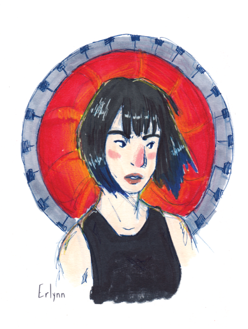 erlynnillustrates: Mako Mori sketchy sketch Sometimes it’s fun to not care about clean lines